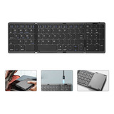 Teclado Conveniente Sem Fio Dobrável Bluetooth Universal