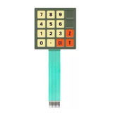 Teclado De Membrana Balança Filizola Ea 15 Marrom Claro