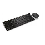 Teclado E Mouse Sem Fio 2.4 Ghz Multimídia Usb Slim - Tc202