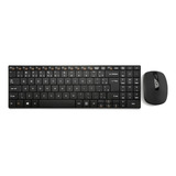 Teclado E Mouse Sem Fio Usb Slim Preto Tc202 - Multilaser