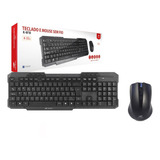 Teclado E Mouse Sem Fio Wireless Teclas Multimidia Abnt2