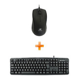 Teclado E Mouse Usb Preto C3tech