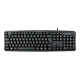 Teclado Escritorio Com Fio Usb Abnt2 - Preto