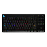 Teclado Gamer Logitech G Pro Mecânico Rgb Us Switch Gx Blue