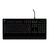 Teclado Gamer Logitech G Serie G Prodigy G213 Qwerty Inglês Internacional Cor Preto Com Luz Rgb