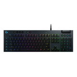 Teclado Gamer Logitech G815 Rgb Mecânico Us Switch Tactile