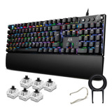 Teclado Gamer Mecânico Usb Adamantiun Karambit Abnt2 Macro 