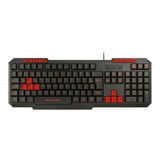 Teclado Gamer Multilaser Multimídia Slim Preto - Tc242