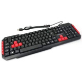 Teclado Gamer Red Keys Usb Tc160 Multilaser