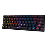Teclado Gamer Rgb Abnt Mecânico Usb-c Preto Qwerty