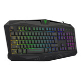 Teclado Gamer T-dagger Tanker, Rgb, Us - T-tgk202