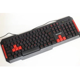 Teclado Gamer Vermelho Hotkeys Multimidia Tc160 Multilaser