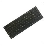 Teclado Lenovo Ideapad 100-14iby 5n20h47059 Pk131eq1a20 Abnt Cor Preto