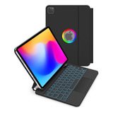Teclado Mágico +trackpad Para iPad Pro 11,air 4/5/6,luz Rgb