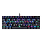 Teclado Mecânico Gamer Motospeed Outemu Switch Vermelho Rgb