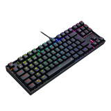 Teclado Mecânico Redragon Kumara Pro Rgb Usb E Sem Fio Brown Cor De Teclado Preto