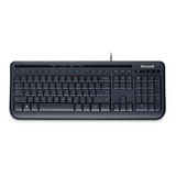 Teclado Microsoft Wired Desktop 600 Qwerty Português Brasil