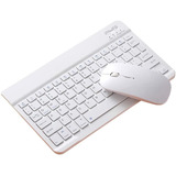 Teclado Mouse Bluetooth + Capa Couro