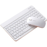 Teclado Mouse Bluetooth + Capa Couro