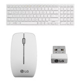 Teclado + Mouse Sem Fio + Receptor LG All In One V320 V720