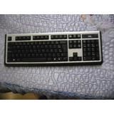 Teclado Mteck Standard Preto Prata Para Tirar Peças