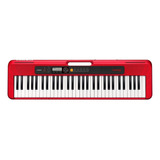 Teclado Musical Casio Casiotone Ct s200 61 Teclas Vermelho 9 5v