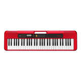 Teclado Musical Casio Casiotone Ct-s200 61 Teclas Vermelho