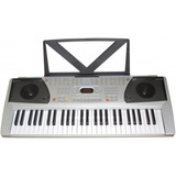 Teclado Musical Csr 558 100 Ritmos 54 Teclas Bivolt Cor Prateado 110v/220v
