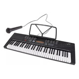 Teclado Musical Estudante Profissional 61 Teclas 128 Ritmos