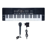 Teclado Musical Para Iniciantes Queens 54 Teclas 12 Musicas
