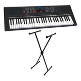 Teclado Musical Spring Tc161 61 Teclas Preto 127 220v