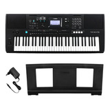 Teclado Musical Yamaha Psr-e473 Preto Com