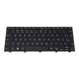 Teclado Para Dell Inspiron 14 5000 Series I14 5458 - Abnt  Ç