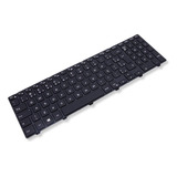 Teclado Para Notebook Dell Inspiron I15-5566-a10b Cor Preto