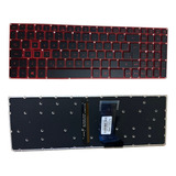 Teclado Para Notebook Gamer Acer Nitro 5 An515-51 Series