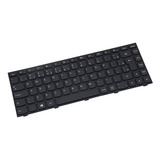 Teclado Para Notebook Lenovo 25214555 Preto Abnt2