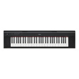 Teclado Piaggero Np-12b Preto Yamaha
