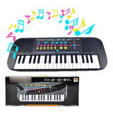 Teclado Piano Grande 37 Teclas Microfone Brinquedo Musical