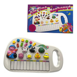 Teclado Piano Infantil Menino Menina Som Luz Envio Imediato