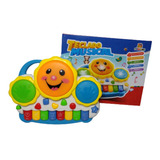 Teclado Piano Musical Bebê Brinquedo Infantil Divertido Sol