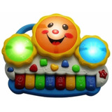Teclado Piano Sol Musical Bebê Brinquedo Infantil Divertido