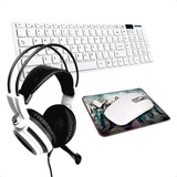 Teclado Qwerty E Mouse Wireless Usb Read Set Gamer 2.2 Mt