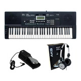 Teclado Revas Kb330 By Roland Fone K414 E Pedal Sustain Kit