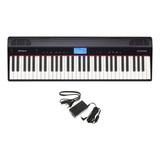 Teclado Roland Go Piano Go61p Go-61p Bluetooth + Fonte