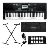 Teclado Roland Revas Kb330 Kb-330 61 Teclas Sensitivas + Kit