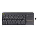 Teclado Sem Fio Touch K400 Plus Tv Logitech