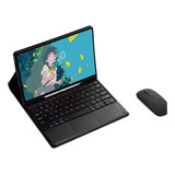 Teclado Touch + Mouse Recarregável + Capa Para Tab S7/s8