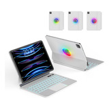 Teclado Usb Wireless Touchpad Rgb Keyboard Para iPad Pro 11