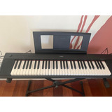 Teclado Yamaha Piaggero Np-12b Np12 N Preto