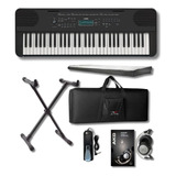 Teclado Yamaha Psr-e360b + Kit Fone